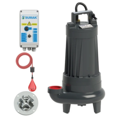 Sumak SBRT 75/2-P Özel Parçalayıcılı Dalgıç 7,5 HP