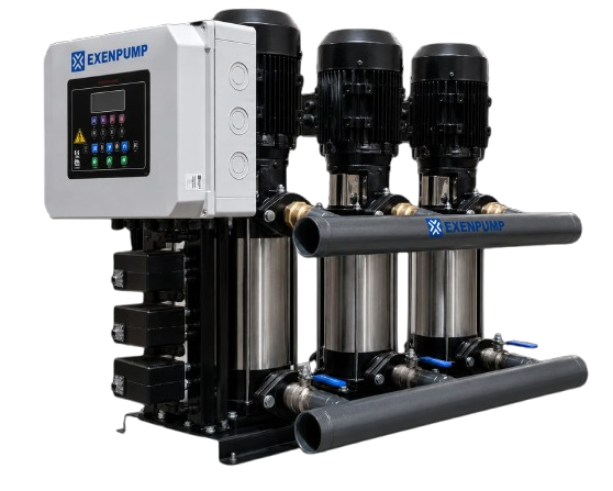 EXENPUMP | EXDP-K 3/610 Üç Pompalı Hidrofor (22Kat-90Daire)