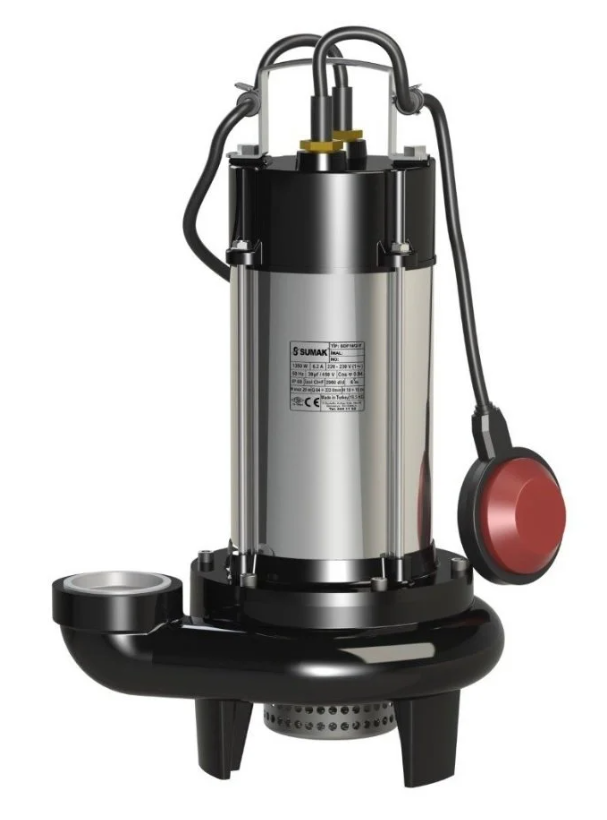 Sumak SDF18/2-Y Paslanmaz Çelik Dalgıç Pompa 1.8 HP - 20 mss