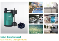 Wilo Drain Compact - Asansör Flatörlü Drenaj Pompası
