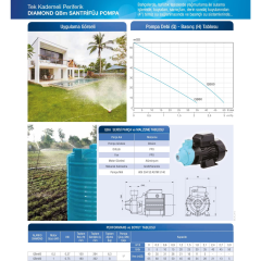 Alarko QBm60 - 0,5 HP Preferikal Pompa