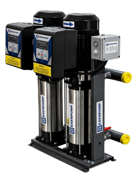 EXENPUMP EXDP-FR 2/606 - İKİ POMPALI FREKANS KONVERTÖRLÜ