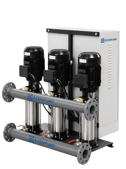 EXENPUMP | EXDP-FR 3/4007 - ÜÇ POMPALI FREKANS KONVERTÖRLÜ HİDROFOR