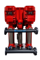 EXENPUMP | EXDP-Y 2/4006-J210 (2x60m³/h-80mSS+2m³/h-90mSS) 2 Elektrik + 1 Jokey Yangın Hidroforu