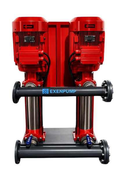 EXENPUMP | EXDP-Y 2/2009 İki Pompalı Yangın Hidroforu (2x30m³/h-80mSS)