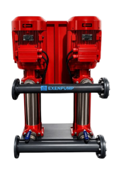 EXENPUMP | EXDP-Y 2/2009 İki Pompalı Yangın Hidroforu (2x30m³/h-80mSS)