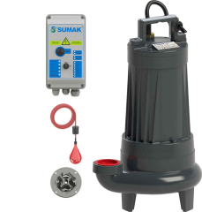 Sumak SBRT 20/2-P Özel Parçalayıcılı Dalgıç 2 HP