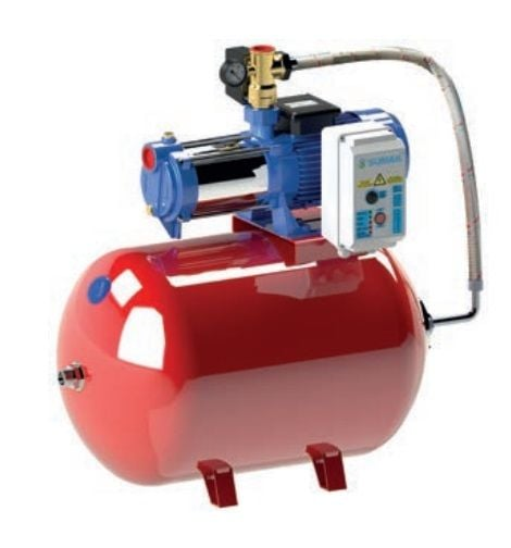 Sumak SYMH6 100/6 Kademeli Hidrofor Sessiz 6 Kat 12 Daire 1 HP