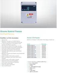 Wilo XTREME 2M/3-F2 Monofaze İkili Pompa Panosu 220V