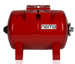 Nema Neq 24 - Yatık Tank 10 Bar - 24 Litre