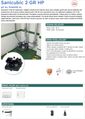 SFA Sanicubic 2 GR- 39 Litre Foseptik Tahliye Cihazı