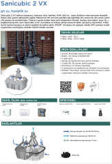 SFA Sanicubic 2 VX T (Çift Pompalı) - 120 Lt - Trifaze