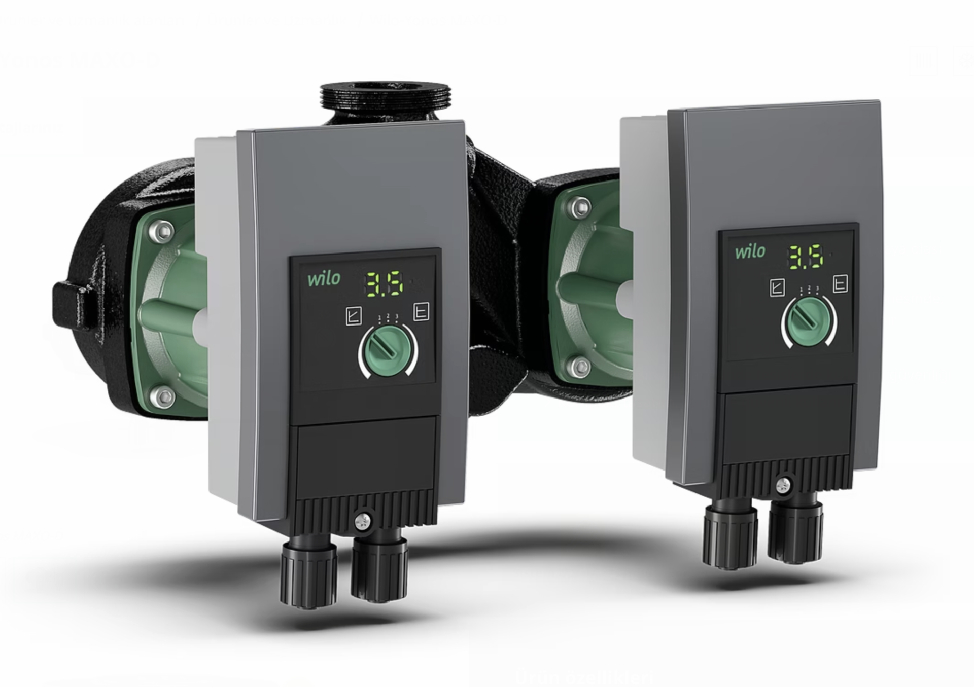 Wilo Yonos Maxo D 32/0,5-7 Sirkülasyon Pompası -  1¼'' DN32