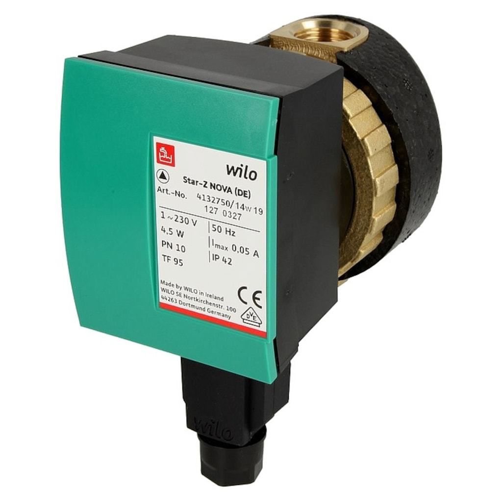 Wilo Star Z Nova - Pirinç Gövdeli ReSirk. Pompası - 1/2''