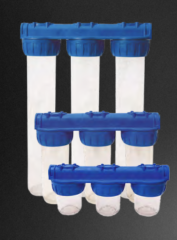 WATER Üçlü Filtre Kabı 20” - 1” Bağlantılı