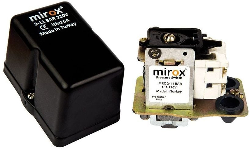Mirox (2-8) Trifaze Basınç Şalteri - ¼''
