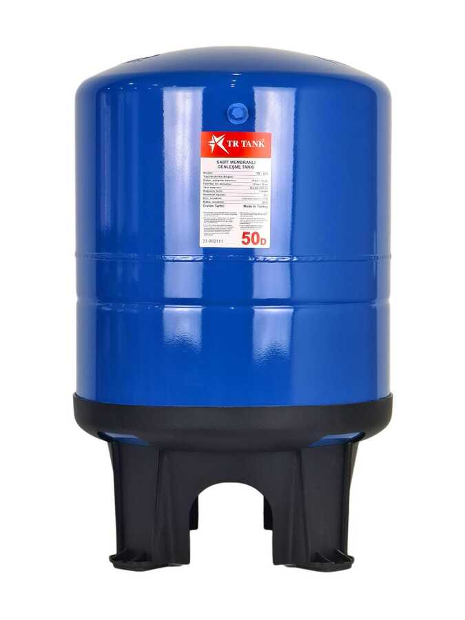 TR TANK 24 lt. 10 Bar Sabit Membranlı Dikey Genleşme Tankı