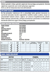 Sumak SDTV40/2.5 Z Gömlek Soğutmalı Dalgıç 4 HP