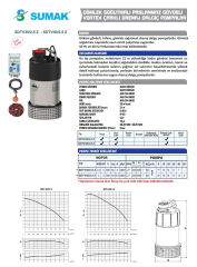 Sumak SDTV40/2.5 Z Gömlek Soğutmalı Dalgıç 4 HP