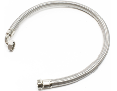 Dirsekli Fleks Hortum Pas. Çelik 1½''  - 100 cm