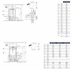 Buderus 400 Lt Boyler - SU 400 / 5S-C