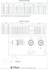 Etech EH 3/5 1 Hp Yatay Çok Kademeli Pompa