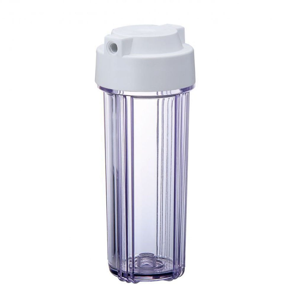 WATER 10” Şeffaf Housing 1/4'' Çift Contalı