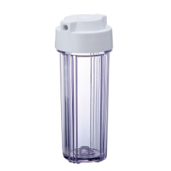 WATER 10” Şeffaf Housing 1/4'' Çift Contalı