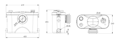 Sumak Smac700 BR WC+3 Ünite Fos. Tah. Cihazı- Öğütücü Bıçaklı