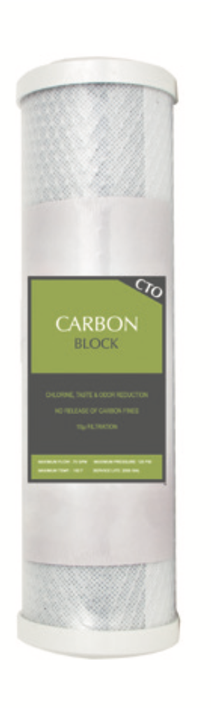 JF Kömür Bazlı Blok Karbon Filtre CTO - 10''