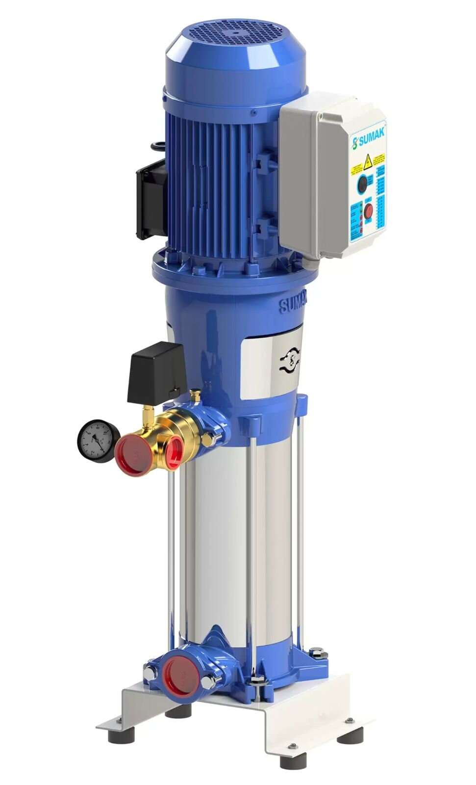 Sumak SHM12A 220/4 Tek Pom. Hidrofor 2.2 HP 9 Kat 28 Daire - 220V