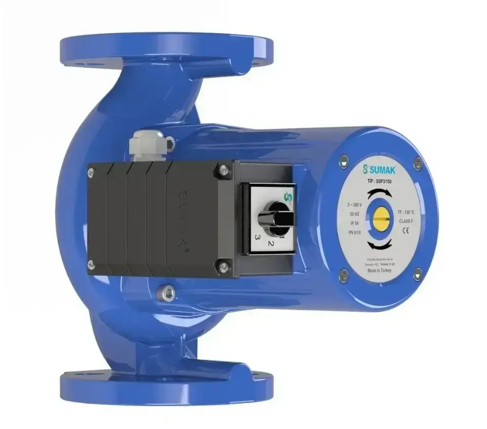 Sumak SSP3-65/12 Flanşlı Sirkülasyon DN65-380V