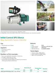 Wilo Control SPS Silence 5-58 Sessiz Hidrofor 5 Kat - 10 Daire