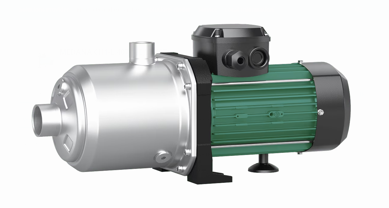 Medana CH1-L.407-1/E/A/10T Monofaze Çok Kademeli Yatay Santrifüj Pompa