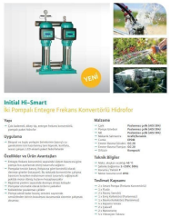 Wilo İnitial Hi-Smart 2-306-3/16/M/E-2,2 İki Pompalı Entegre Frekans Konvertörlü Hidrofor 2x1.5 - 12 Kat 30 Daire