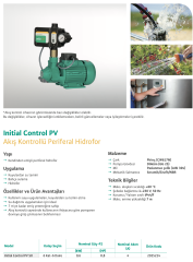 Wilo Control PV 50 M Fluid Kont. Hidrofor 6 Kat-6 Daire