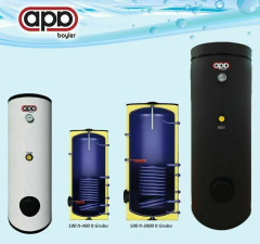 Apa Boyler 200 LT Tek Serpantinli Boyler