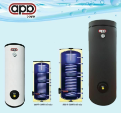 Apa Boyler 150 LT Çift Serpantinli Boyler
