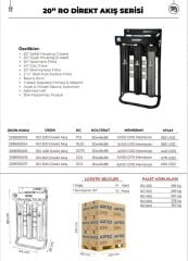 RO 400 Water Direkt Akışlı Pompalı Su Arıtma Cihazı - 208692005