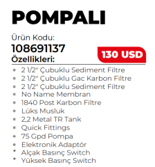 WATER LITE ORKO SU ARITMA CİHAZI  2,2G KIRMIZI POMPALI