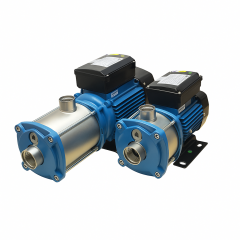 EBİTT XHC 4/7  -  2.0 HP KOMPLE PASLANMAZ 50 LT TANKLI YATAY KADEMELİ HİDROFOR PAKETİ