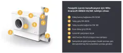 Wilo DrainLift MINI3-XS/WC-EF Foseptik Su Tahliye Cihazı