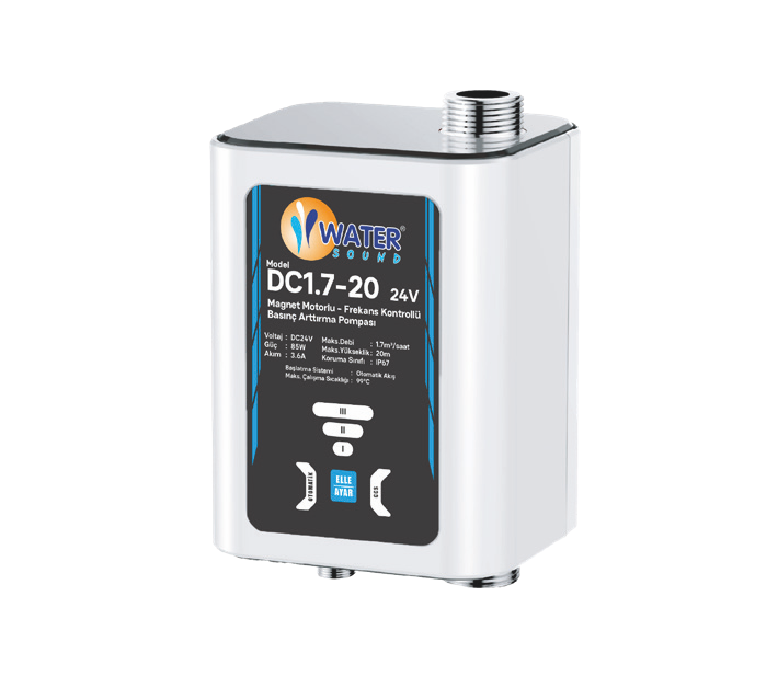 WATERSOUND MAGNET MOTORLU FREKANS KONTROLLÜ BASINÇ ARTTIRMA POMPASI