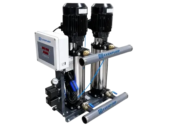EXENPUMP | EXDP-K 2/2006 İki Pompalı Hidrofor (12Kat-280Daire)