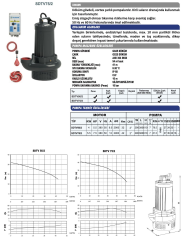 Sumak SDTV50/2 Döküm Fos. Pompa - 5,5 HP - 2'' Çıkışlı - 33 Metre